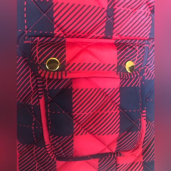 St Johns Bay Plaid Vest size L - Picture 6 of 6